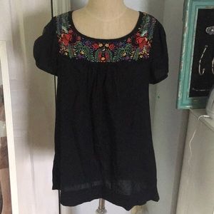 H&M Embroidered Top